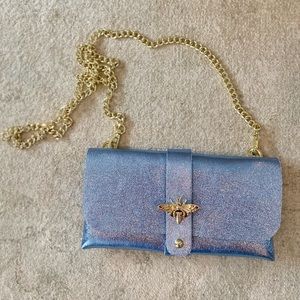 Italian leather, brand new purse